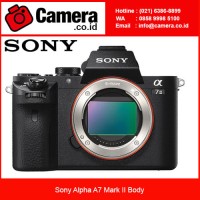 Sony Alpha A7 II Body / Kamera Mirrorless /Garansi Resmi