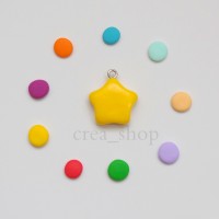 Jual Simple Bintang Charms - Handmade Fimo Clay Charm Murah