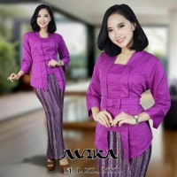 Jual Stelan Kebaya Kutu Baru Purple Murah