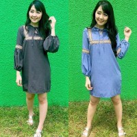 Jual Cameo Embroidery Dress / Bohemian Dress Murah