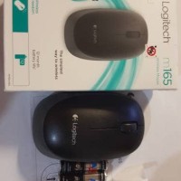 Jual Logitech M165 Black Wireless Mouse Original Murah