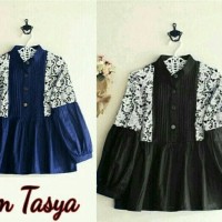 babydoll blouse hem kemeja tunik pesta baju atasan wanita muslim hijab