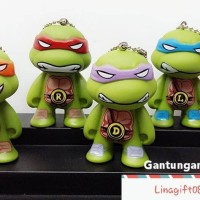 Jual FIGURINE/FIGURIN/ GANTUNGAN KUNCI NINJA TURTLE SET 4PC Murah