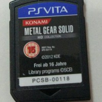 Jual Game Kaset PS Vita - MGS HD Collection Murah
