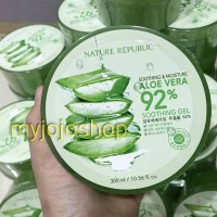 Jual Nature republic
SOOTHING & MOISTURE ALOE VERA 92% SOOTHING GEL
300ml Murah