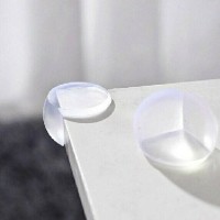 Jual PENGAMAN/PELINDUNG SIKU MEJA SILIKON OVAL TRANSPARAN Murah