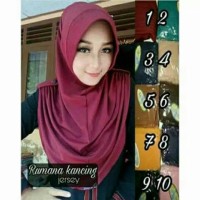 Jual jilbab rumana kancing Murah