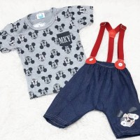 Jual set suspender mky pattern Murah
