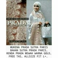 Jual Mukena Prada keong Swarovski Murah
