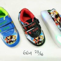Jual Sepatu LED Boboiboy uk 23-26 (664) Murah