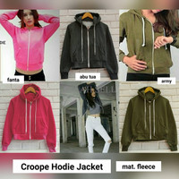 Jual ERQ Crop Hoodie Jaket New Variant Murah