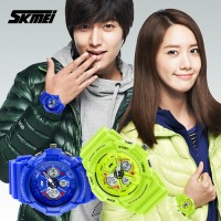 Jual Jam Tangan SKMEI 100% ORIGINAL Keren Dual Time Analog Digital Anti Air Murah