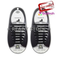 Jual 8 pcs Tali Sepatu Kets, Olahraga, Anak Silikon / Silico Berkualitas Murah