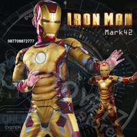 Jual Baju kostum anak Ironman Iron Man Superhero Super Hero ulang tahun Murah