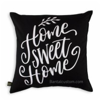 Jual Sarung Bantal Kursi 40x40 #HomeSweetHome Murah