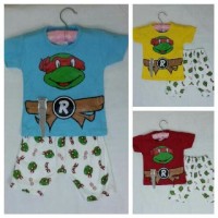 Jual Setelan Baju Bayi Lucu - Raphael Turtles Murah Murah