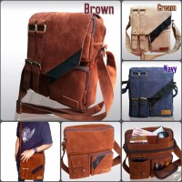 Jual Tas Kerja notebook 12 Kasual Metropolis suede kulit Raffertha Varen Murah