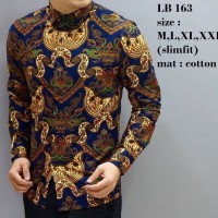 Jual KEMEJA SLIM FIT / FASHION PRIA / BATIK PRIA / SLIMFIT / D324 Murah
