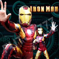 Jual Kostum Baju Iron man Ironman anak laki lelaki cosplay ulang tahun Murah