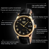 Jual Jam Tangan Wanita Casual Kulit Genuine Asli Bagus Murah Klasik Gold Murah