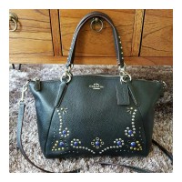 Jual TAS COACH ORIGINAL - COACH KELSEY SMALL STUDDED BORDER EMBELLISHMENT Murah
