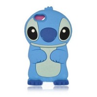 Jual CASE HP CASING IPHONE 5 5S 3D KARTUN STITCH SOFT SILICON Murah
