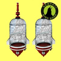 SANGKAR KANDANG BURUNG PLECI LEKUK WARNA EBOD JAYA