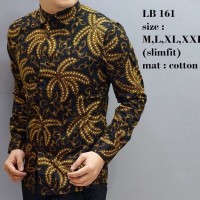 Jual KEMEJA SLIM FIT / FASHION MEWAH / BATIK PRIA SLIMFIT / LB122 Murah