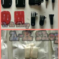 Jual Front Mount Helm Action Camera yi cam/gopro/bpro/sjcam/kogan/bcare,dll Murah