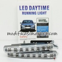 Jual lampu led drl 6 titik universal Murah