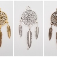 Jual Pendant Dreamcatcher Bandul Kalung Bahan Aksesoris Murah