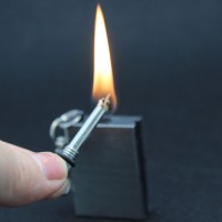 Jual Gantung Kunci Korek Api Minyak Mancis Kecil zippo Lighter Matches Mi Murah