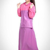 Jual WV-AG5 jas hujan ROK VALENCIA - Stelan Jaket Rok VALENCIA utk Perempua Murah