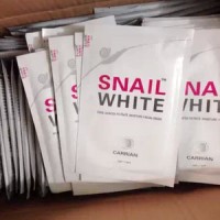 Jual SNAIL WHITE MASK / MASKER SNAIL WHITE ORI Murah