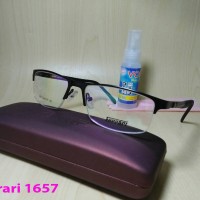 Jual KACAMATA HALF FRAME | Ferrari | Baca Min Minus | Pria Wanita Laki Murah