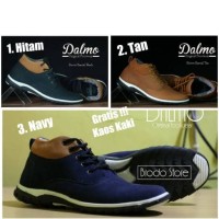 Jual Sepatu Casual Pria / Sepatu Casual Murah / Sepatu Dalmo Boots Tan Murah