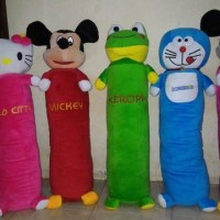 Jual 18 - Bantal Guling Boneka Hello Kitty Boneka Kucing Doraemon Keroppi Murah