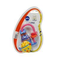Jual Mainan Rattle Bayi IQ Baby Naughty Clown Yellow Murah