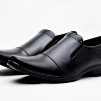 Jual Sepatu Kerja Pantofel Kantor Formal Pria Kulit Murah Berkualitas JT100 Murah