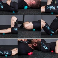 Jual KUUBEE Fitness Massage Lacrosse Ball Relax Relieve Gym Training 4,5 CM Murah