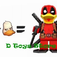 Jual Brick Minifigure Deadpool Duck atau Howard Duck Deadpool merek POGO Murah