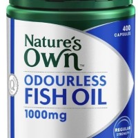 Jual Odourless Fish Oil Omega 3 1000mg 400 caps (KS-0534) Murah