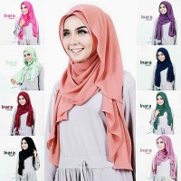 Jual (Hijab, Khimar, Pastan, Scarf, Kerudung) Jilbab Pashmina Instant Inara Murah