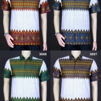Jual Model Baju Kemeja Batik Modern Pria || Assikah Batik 01 Murah