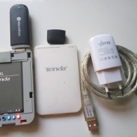 Jual paket Tenda 3G150B 150Mbps Wireless Router plus Huawei E352 Murah