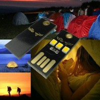 Jual KUDA PERANG!!! LAMPU EMERGENCY LAMP CAMPING KEMAH DARURAT KARTU MINI Murah