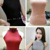 Jual Atasan Knit Halter Murah