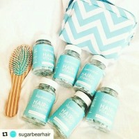 Jual Sugar Bear Hair POUCH and BRUSH Ori Murah