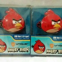 Jual USB HUB 2.0 MODEL ANGRY BIRDS Murah