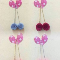 Jual anting pompom Murah